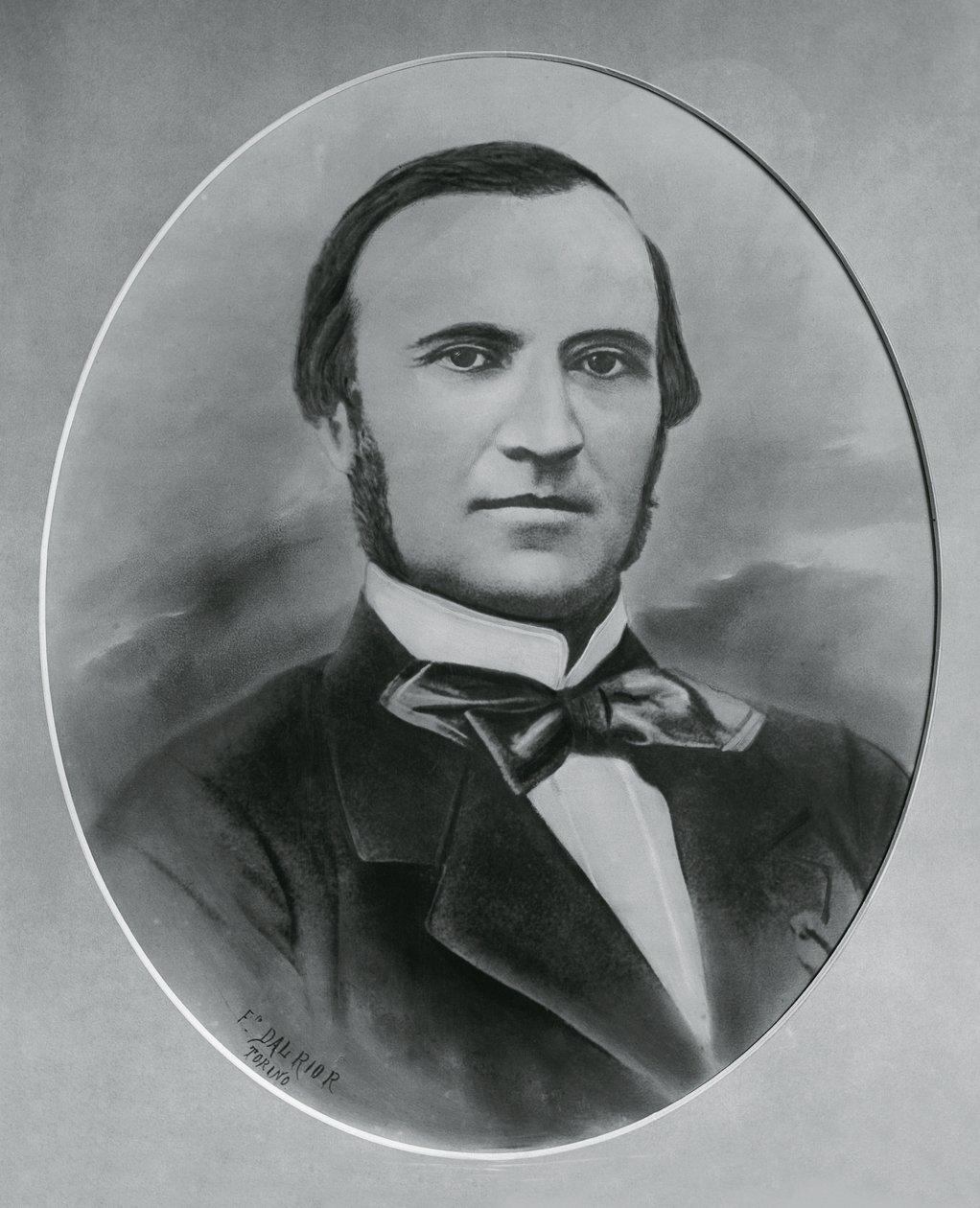 Portrait of Severino Grattoni (1815-1876), Italian architect and engineer by Unbekannt Unbekannt