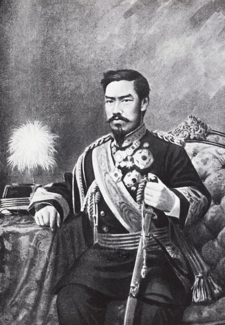 Portrait of the Japanese Emperor Meiji by Unbekannt Unbekannt