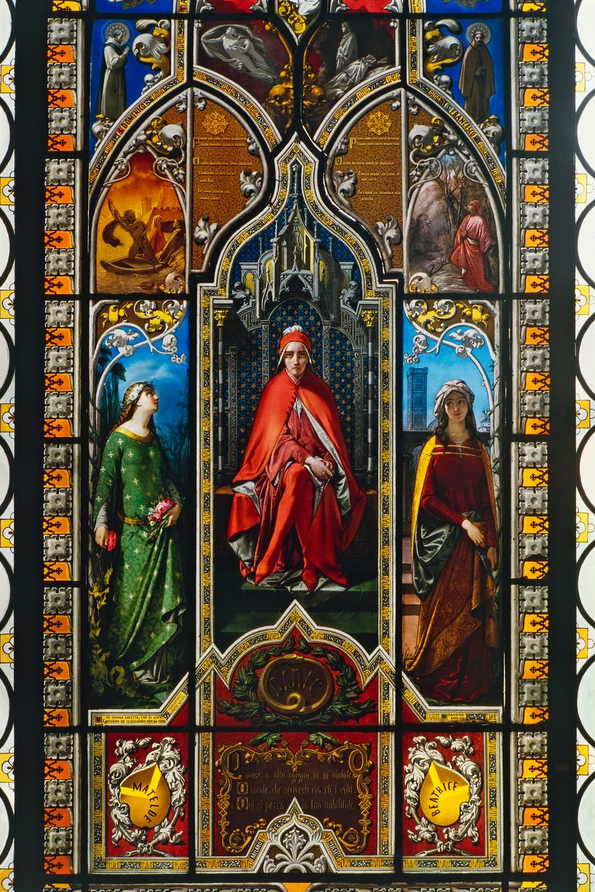 Triumph of Dante by Unbekannt Unbekannt