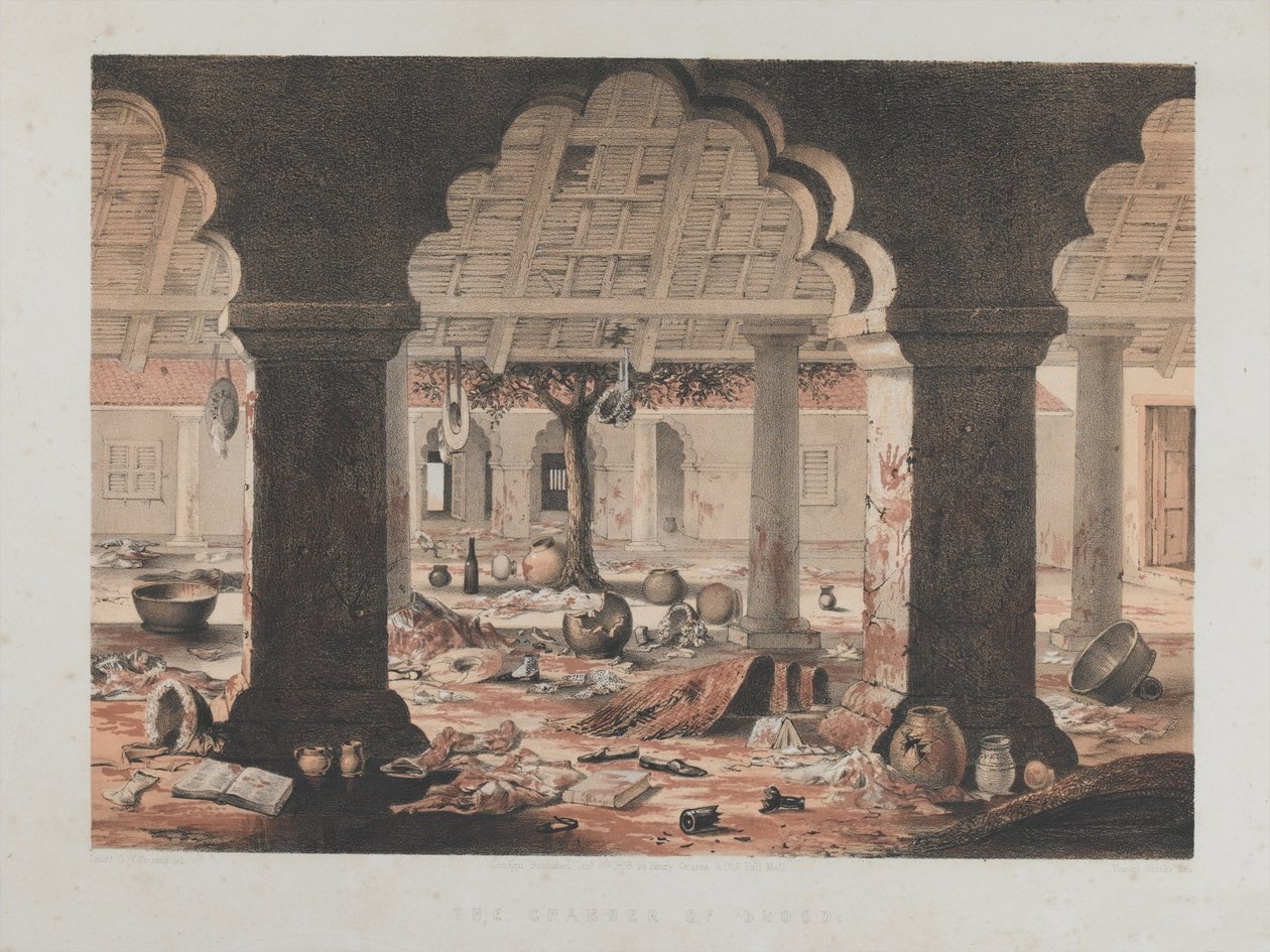 The Chamber of Blood, Cawnpore by Lieutentant Charles Wade Crump