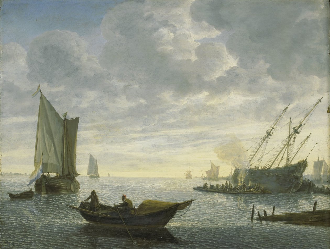 Caulking of a Vessel by Lieve Verschuier