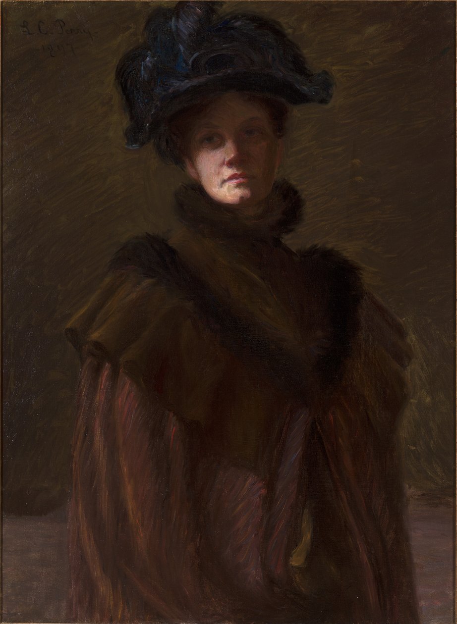 Self Portrait by Lilla Cabot Perry by Lilla Cabot Perry