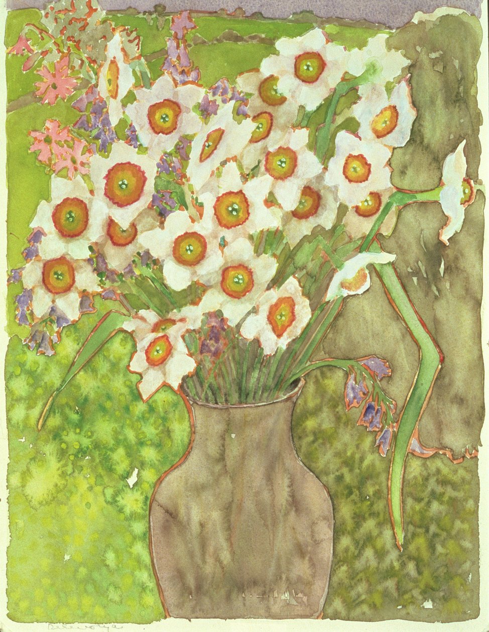 Jonquils at Twilight by Lillian Delevoryas