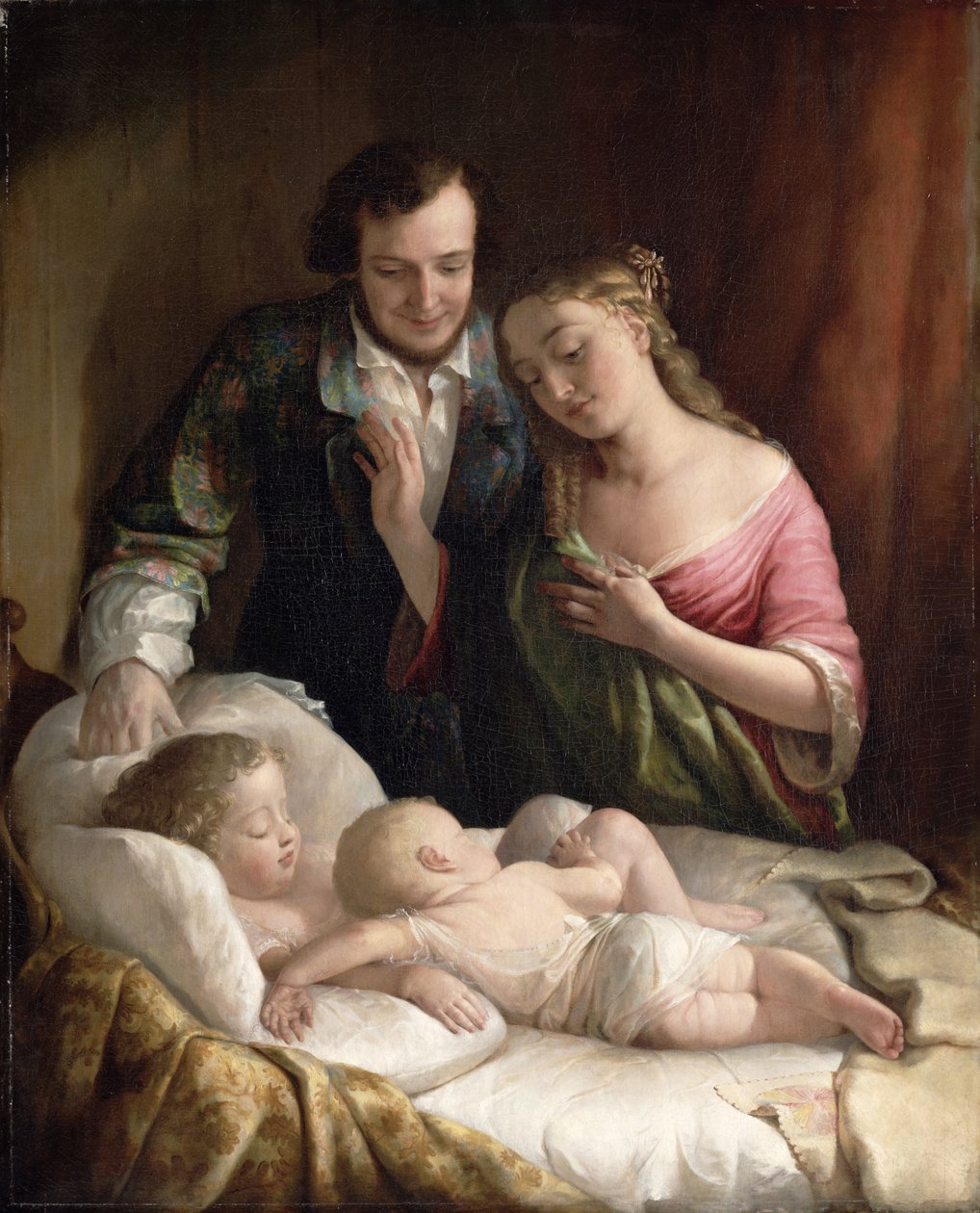 Domestic Happiness by Lilly Martin Spencer