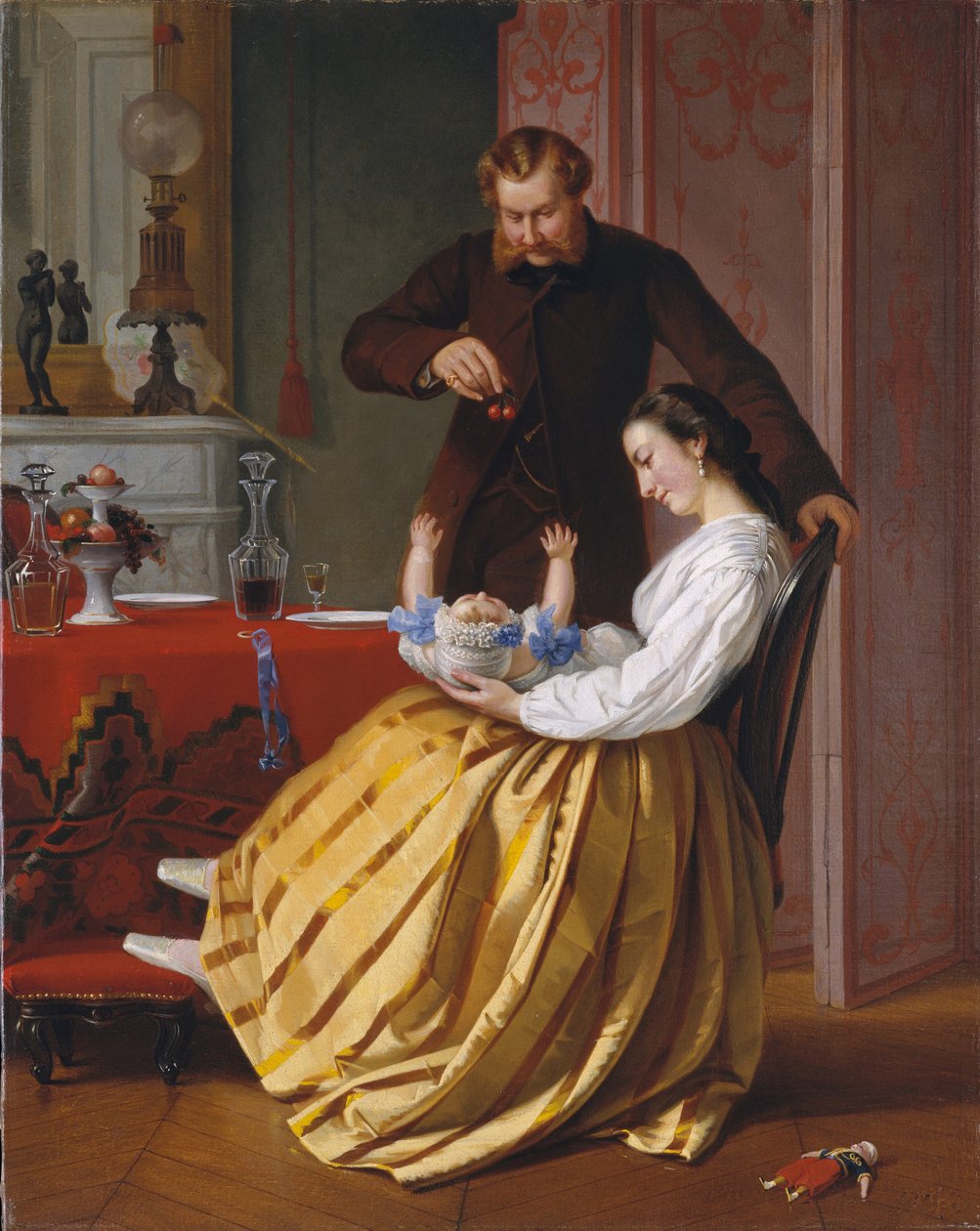 Conversation Piece by Lilly Martin Spencer