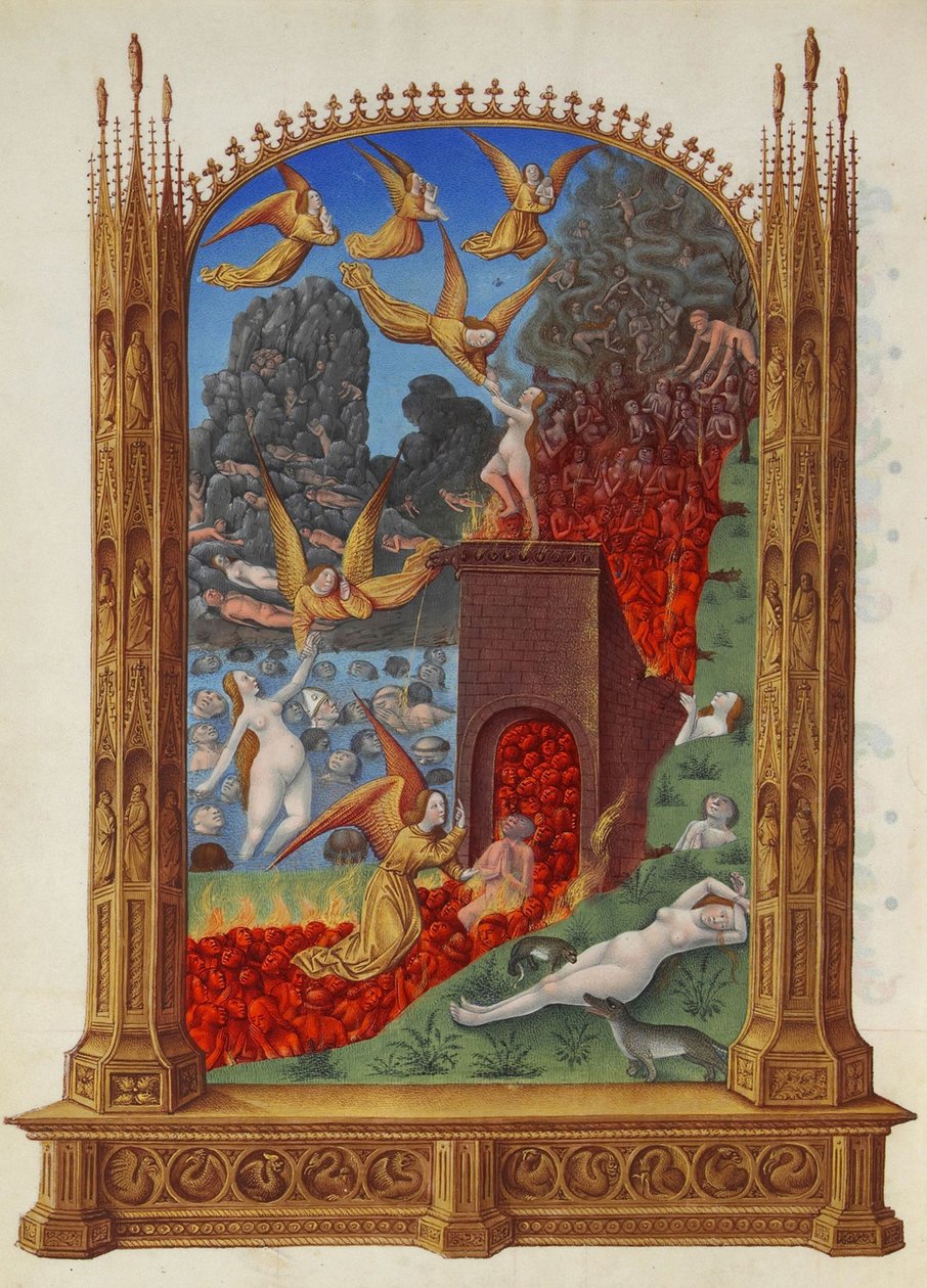 The Purified Souls in Purgatory by Limbourg Brothers