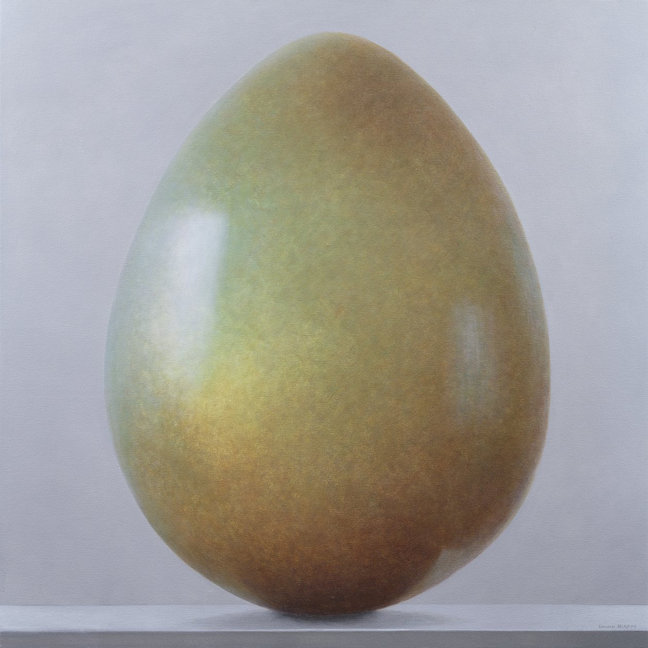 Bronze age Egg by Lincoln Seligman