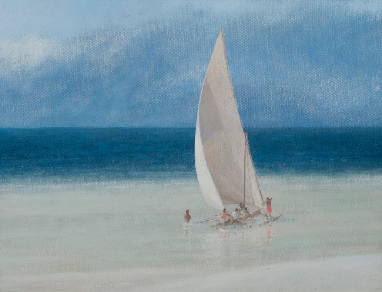 Fishermen, Kilifi by Lincoln Seligman