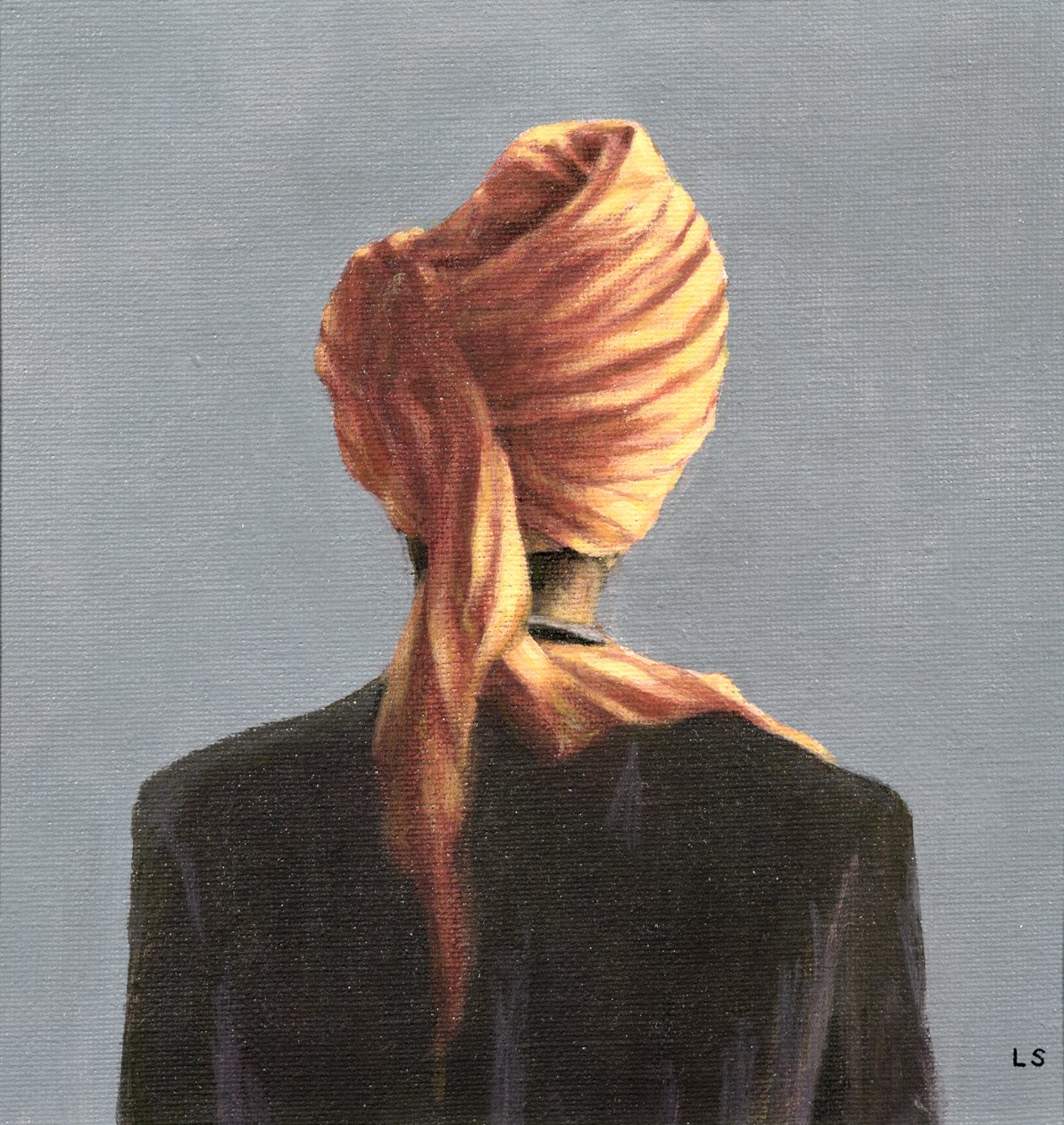 Orange Turban, 2004 by Lincoln Seligman