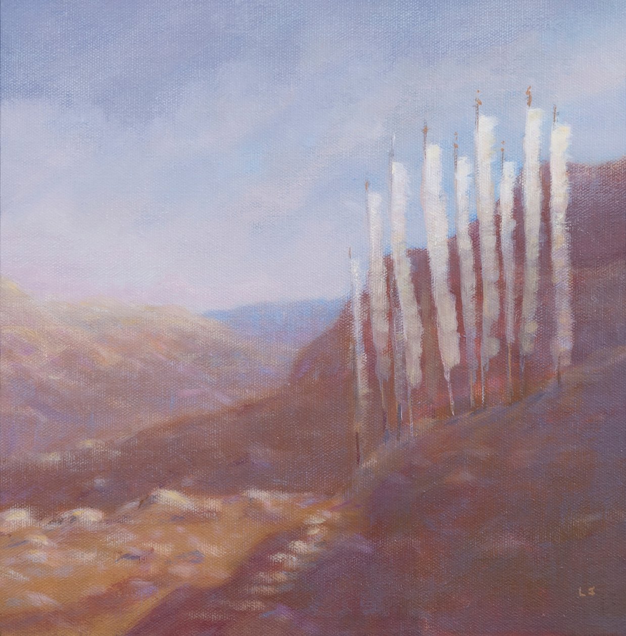Prayer Flags, Bhutan, 2012 by Lincoln Seligman