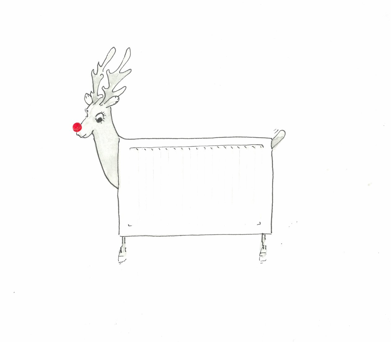 Rudolf the Red Nosed Radiator by Lincoln Seligman