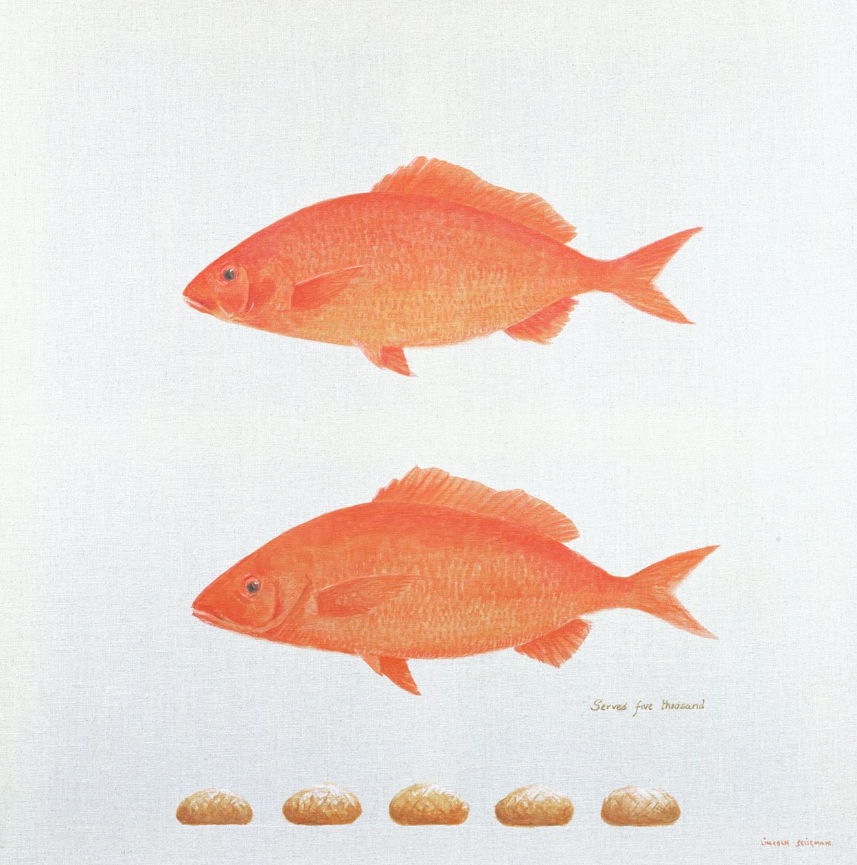Serves Five Thousand, 2005 by Lincoln Seligman