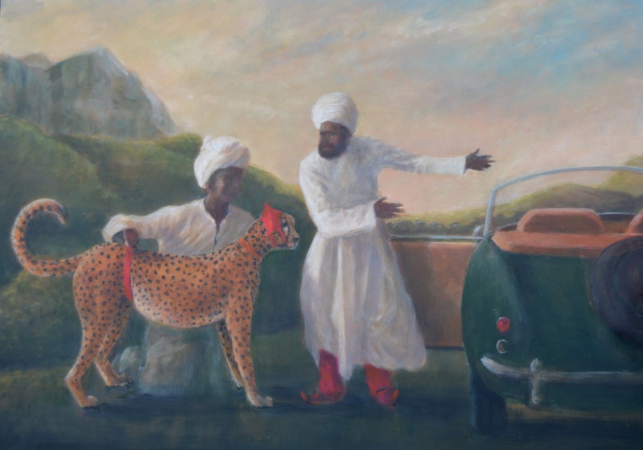 Stubbs Cheetah and Jaguar by Lincoln Seligman