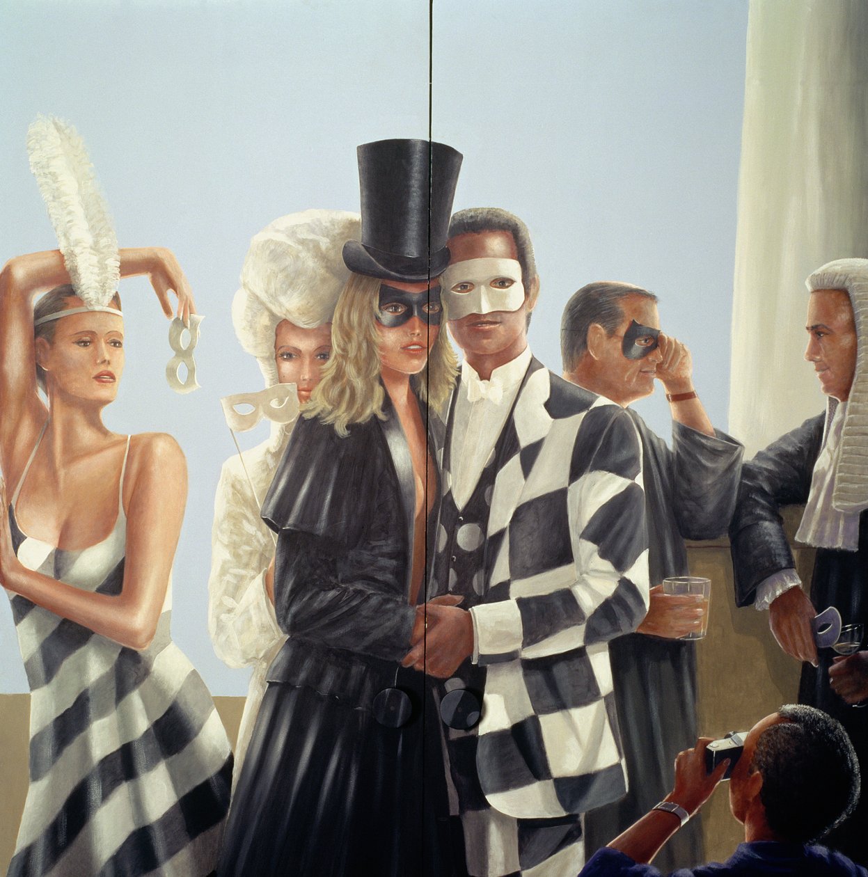 Berkley Hotel Mural - 1 by Lincoln Seligman
