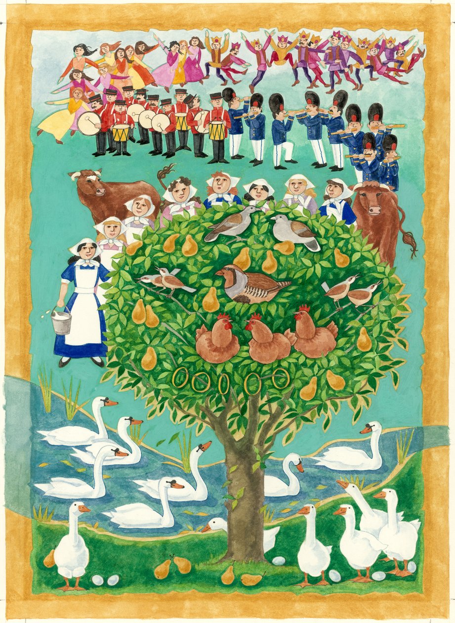 The Twelve Days of Christmas, 1997 by Linda Benton