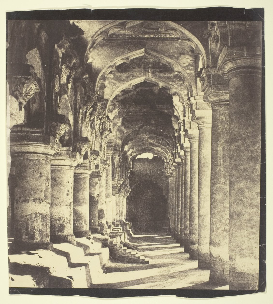 Arcade in Quadrangle by Linnaeus Tripe