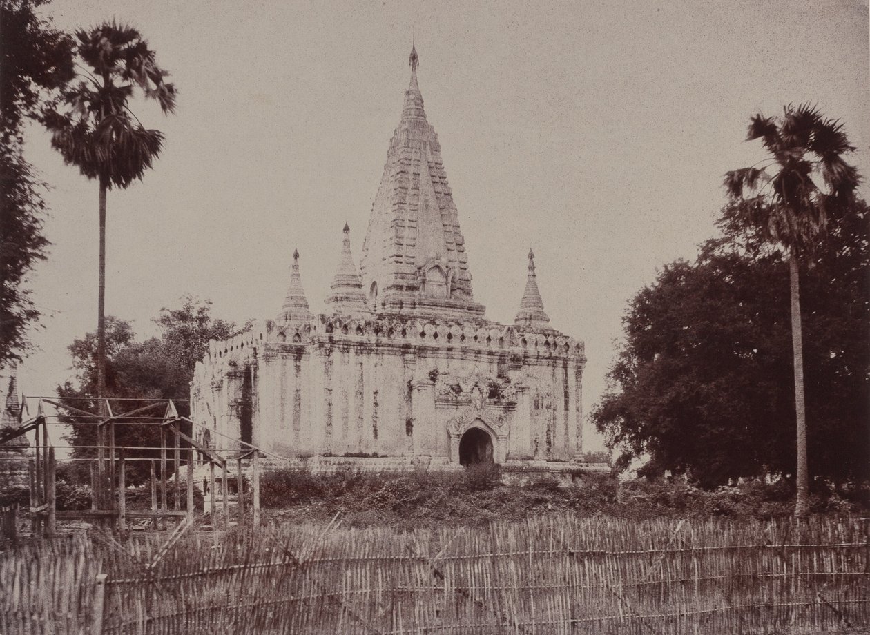 Thayet Myo: Pagoda on the South of Cantonment by Linnaeus Tripe
