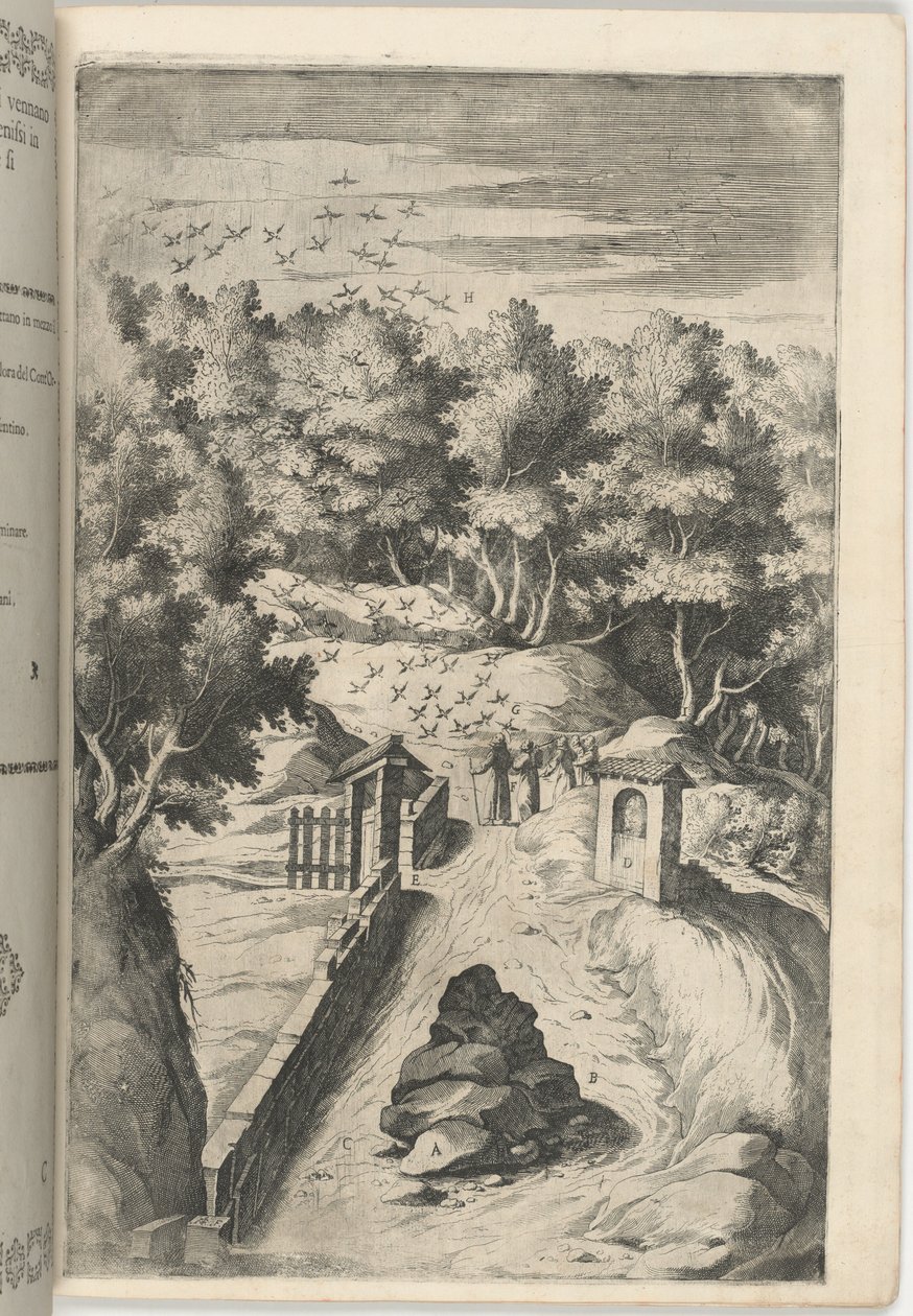 The Salutation of the Birds (plate C) by Lino Moroni