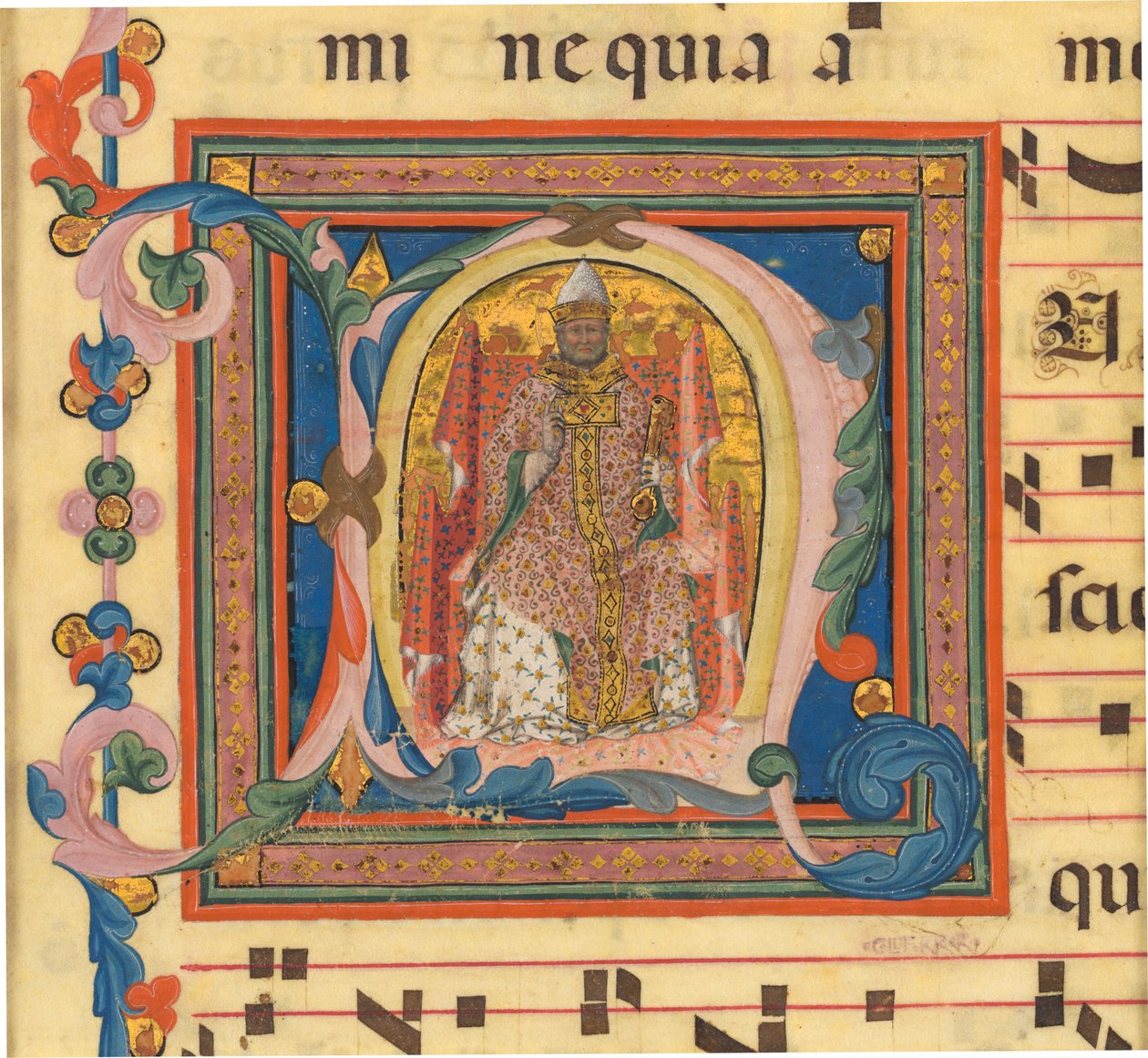 Saint Peter Enthroned by Lippo Vanni