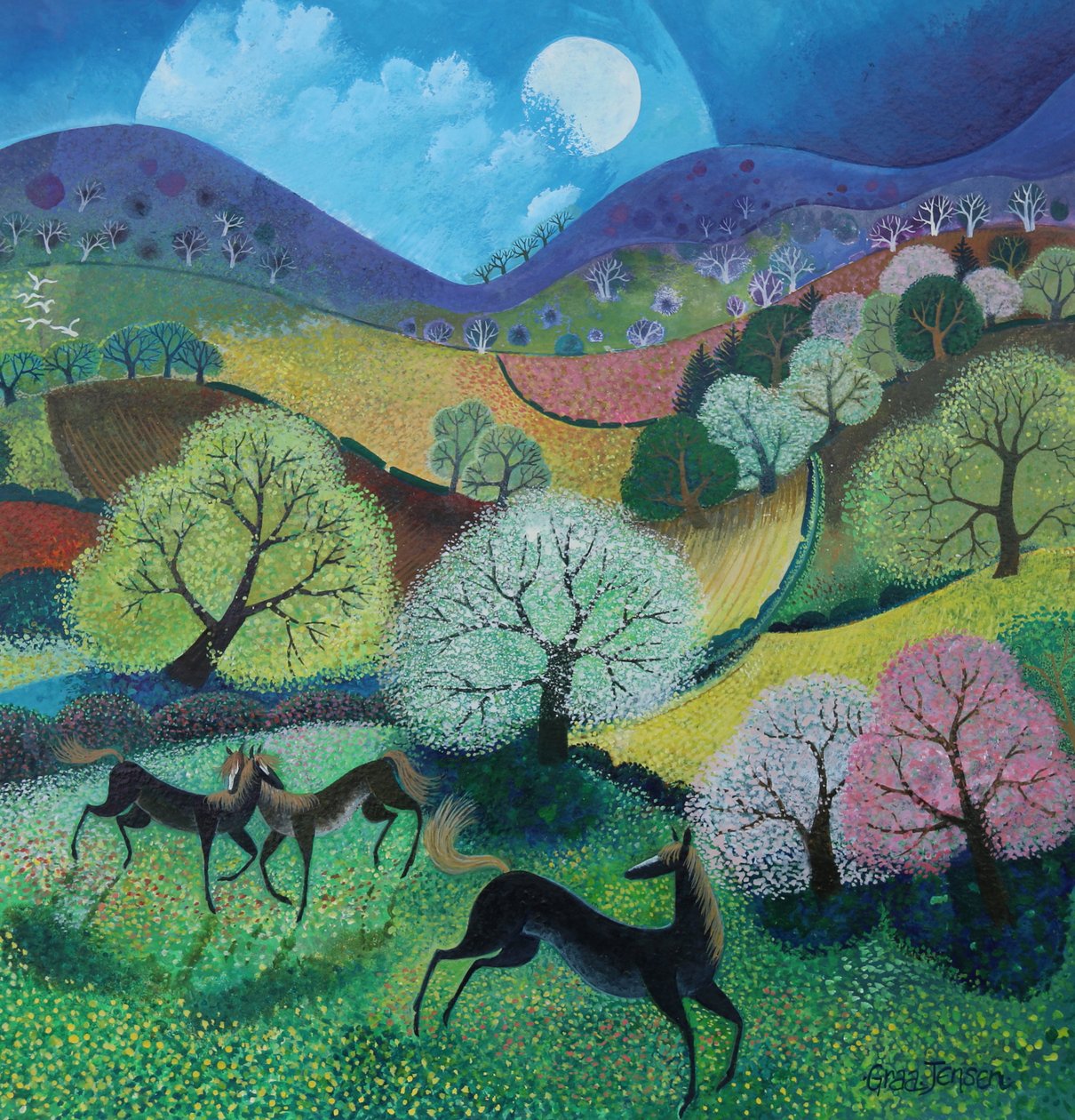 Black Horse, 2024 by Lisa Graa Jensen