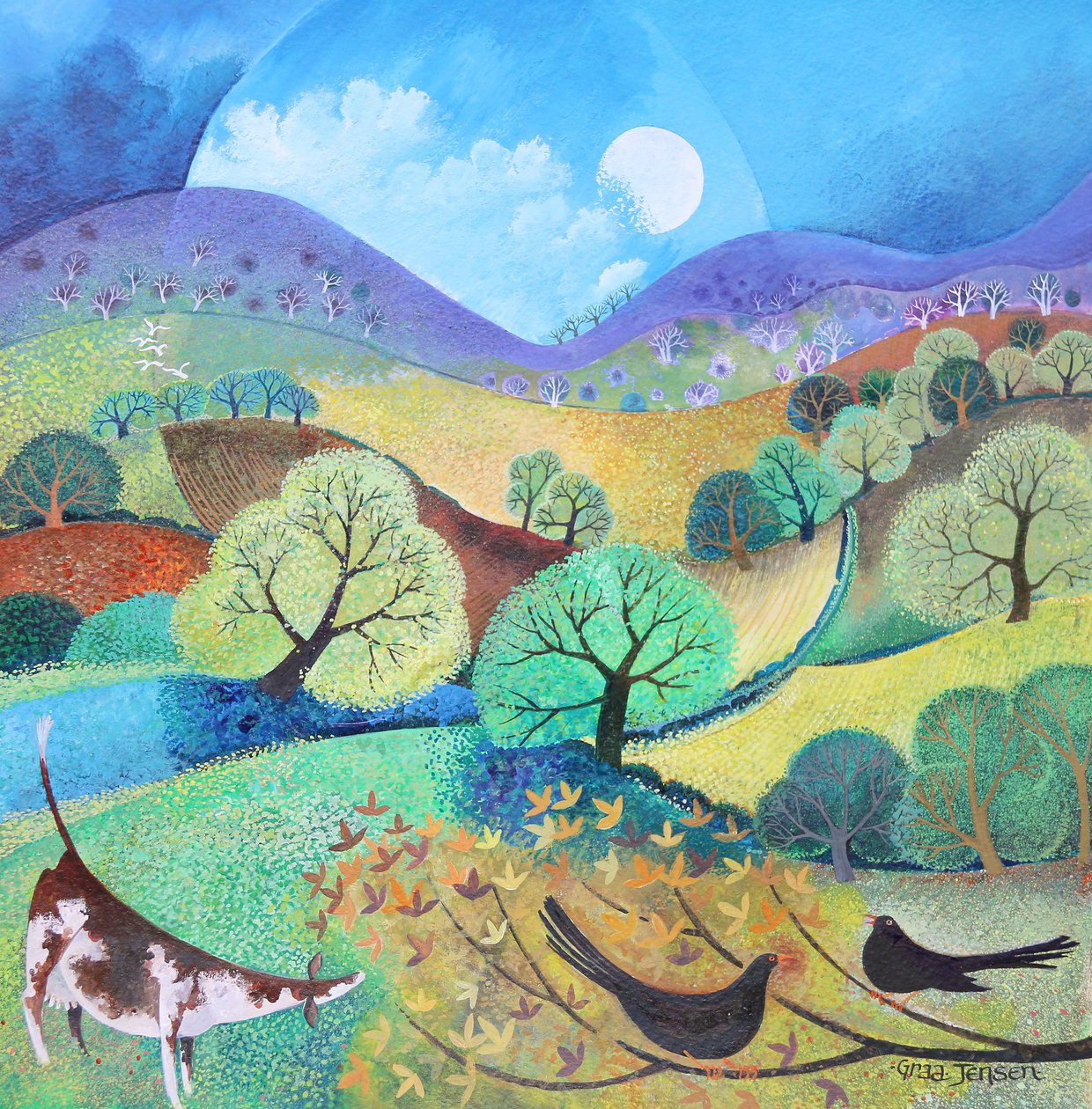 English Meadow by Lisa Graa Jensen
