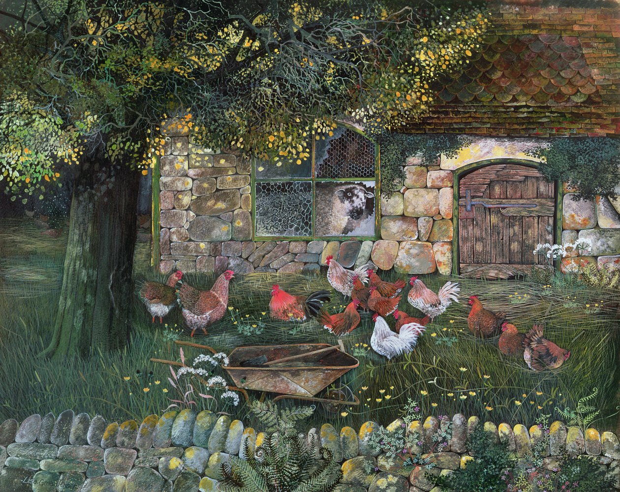 Hen House, 1988 by Lisa Graa Jensen