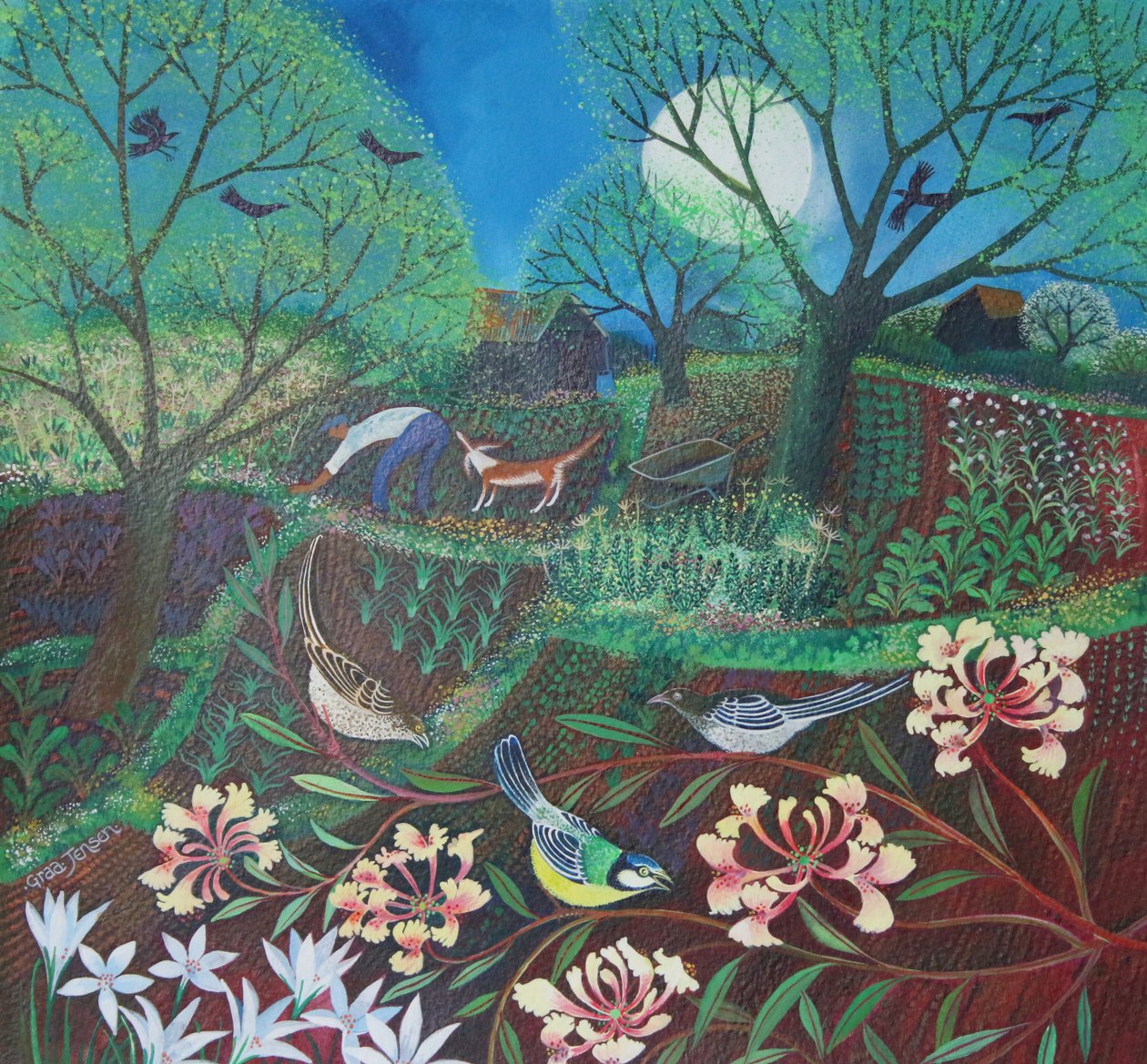 Honeysuckle, 2016 by Lisa Graa Jensen