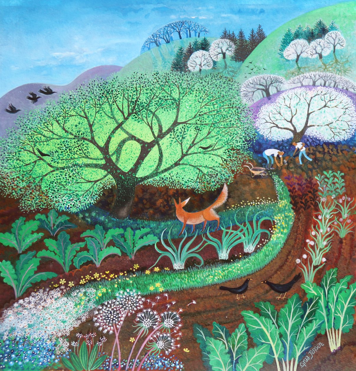 Springtime Jobs by Lisa Graa Jensen