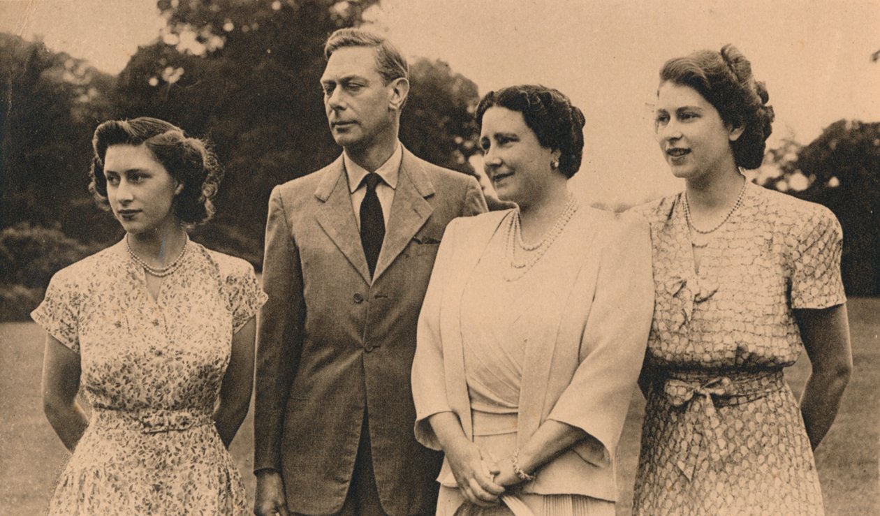 The Royal Family in the grounds of the Royal Lodge, Windsor by Lisa Sheridan