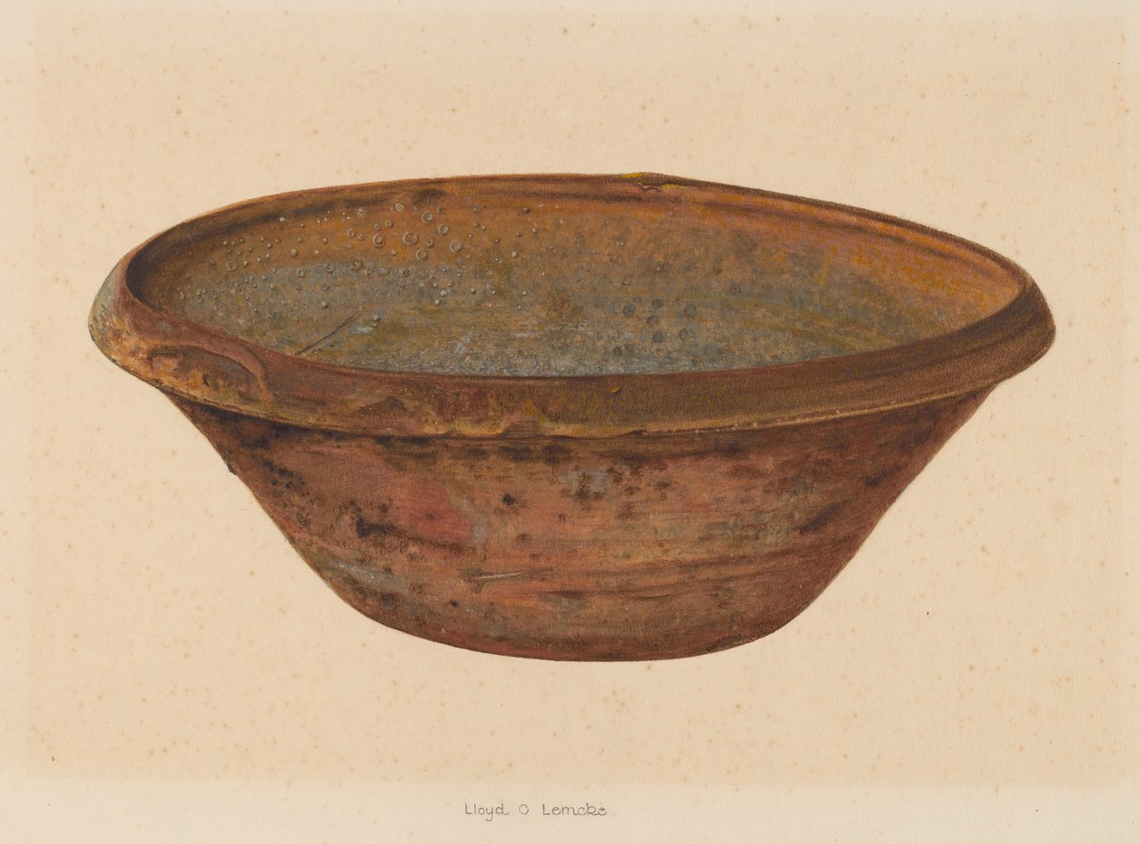 Bowl by Lloyd Charles Lemcke