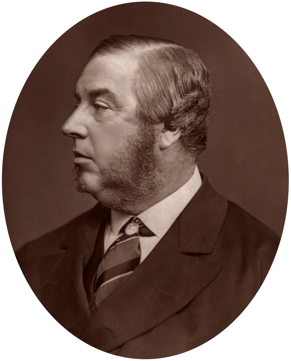 George Sclater-Booth MP, President of Local Government Board, 1878 by Lock and Whitfield