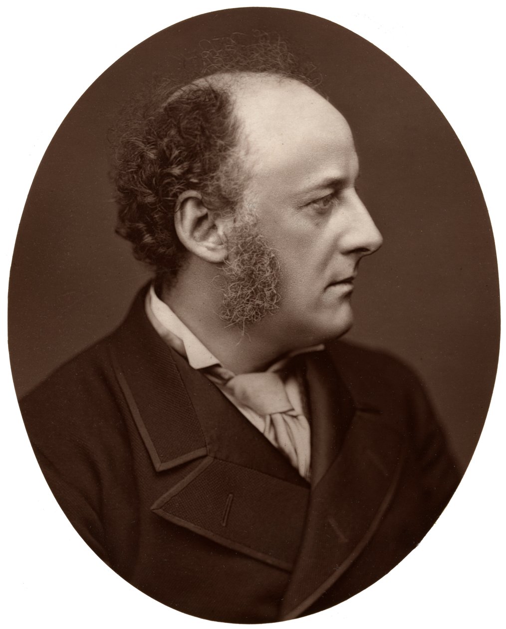 J.E. Millais, R.A., British Artist and Founder Member of the Pre-Raphaelite Brotherhood by Lock and Whitfield