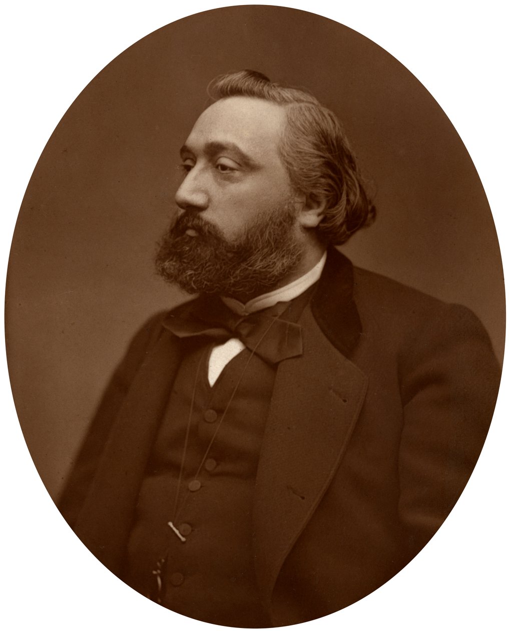 Leon Gambetta, French statesman, 1882 by Lock and Whitfield