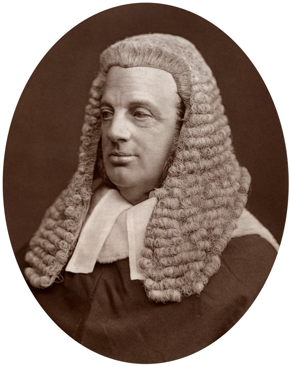 Right Hon Sir William Baliol Brett, Judge of the Court of Appeal, 1877 by Lock and Whitfield