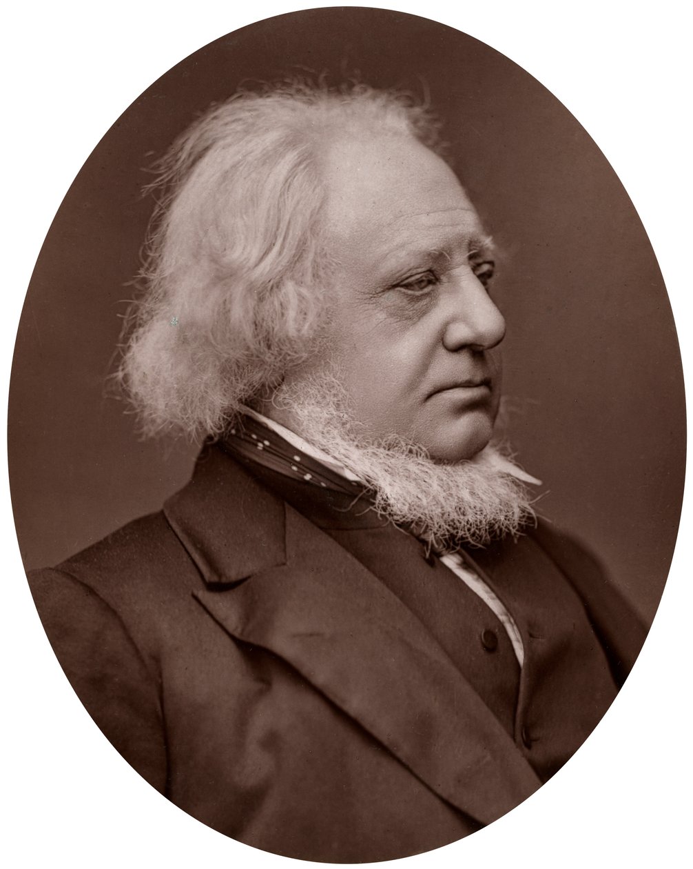 Sir Henry Cole, KCB, British designer, civil servant and writer by Lock and Whitfield