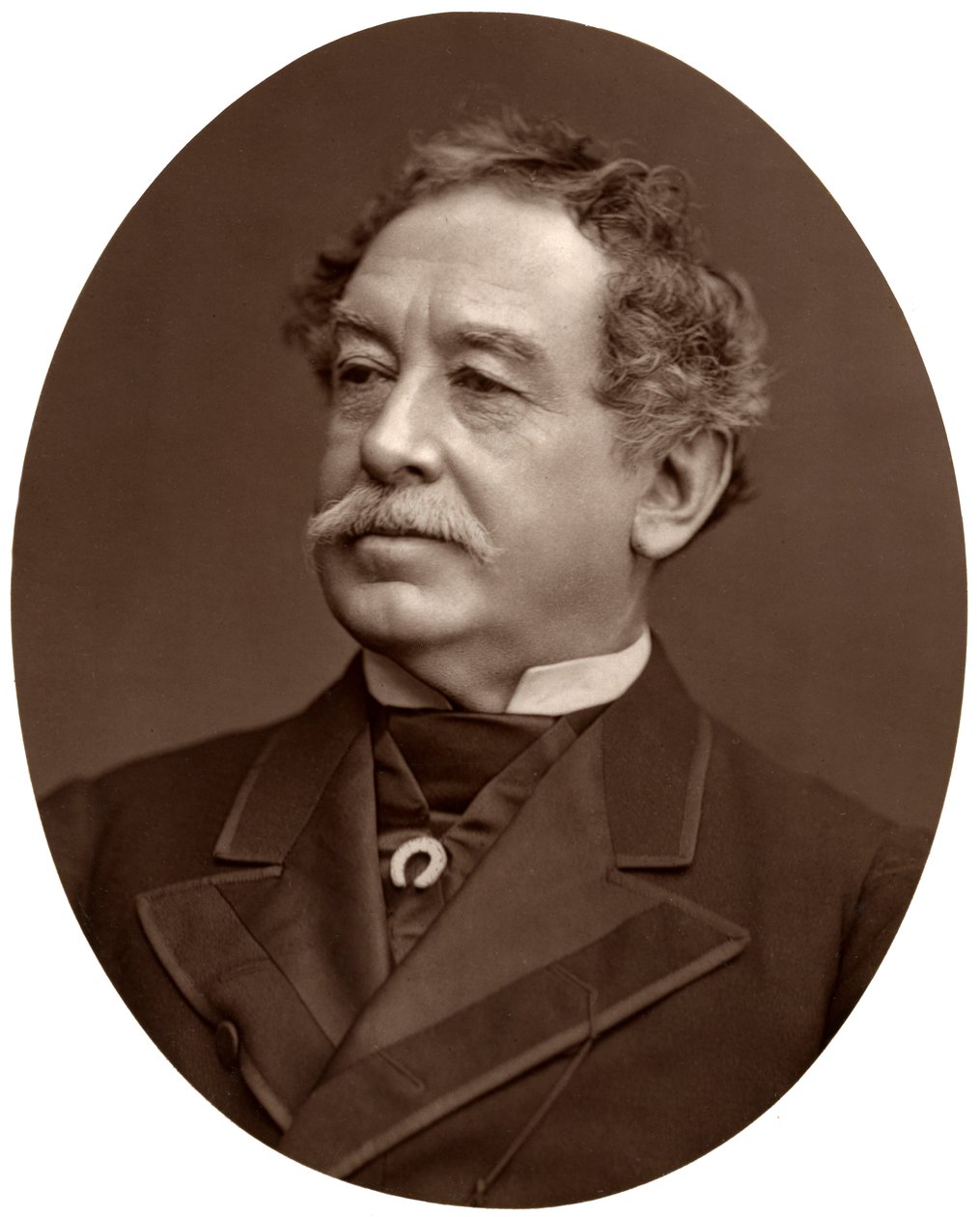 William Howard Russell, Irish Journalist, 1876 by Lock and Whitfield