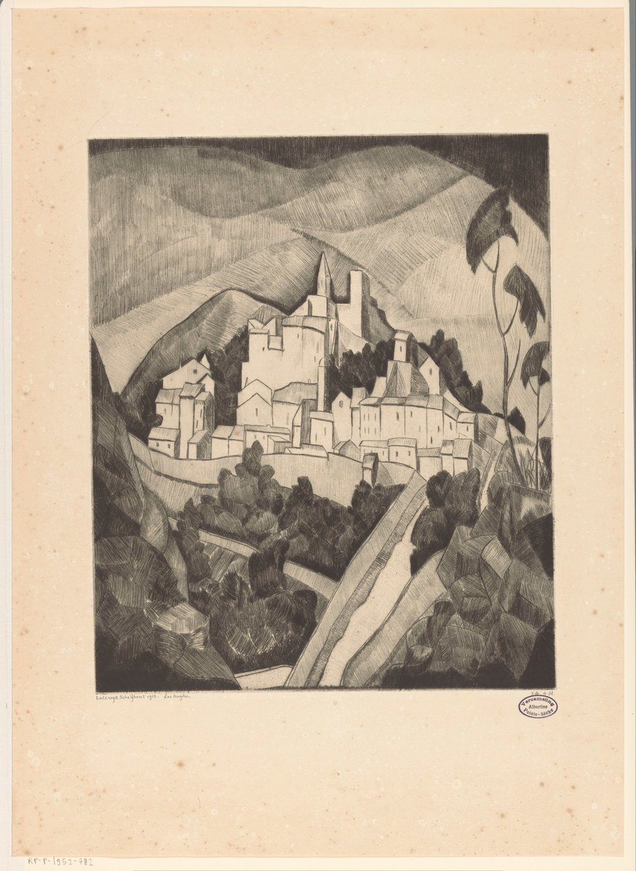 Les Angles I by Lodewijk Schelfhout (signed by artist)