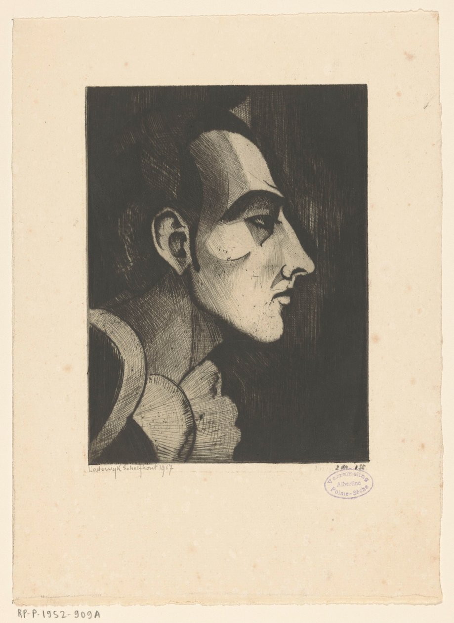 Pierrot I by Lodewijk Schelfhout (signed by artist)