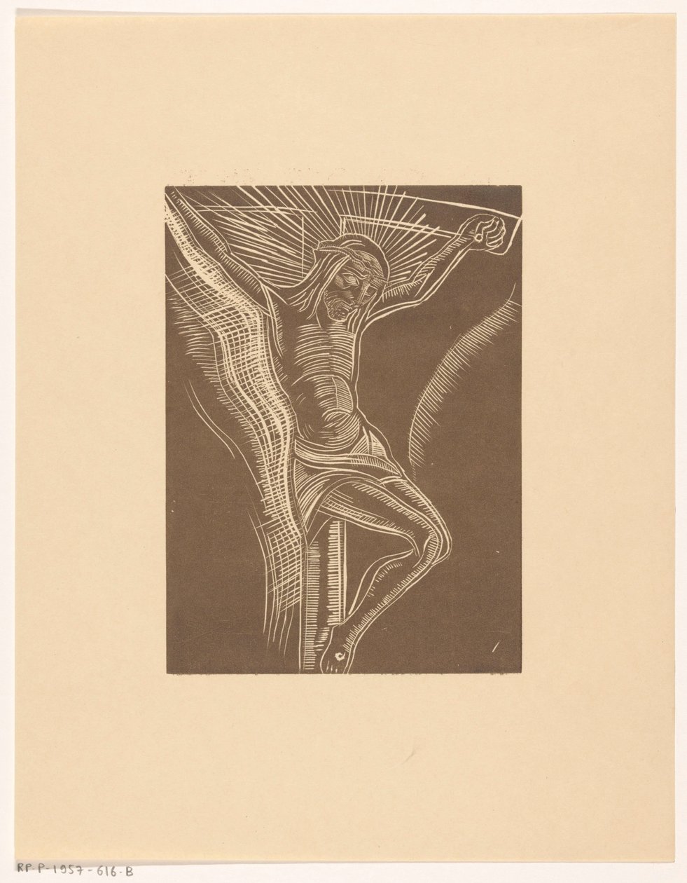 Christ on the Cross by Lodewijk Schelfhout