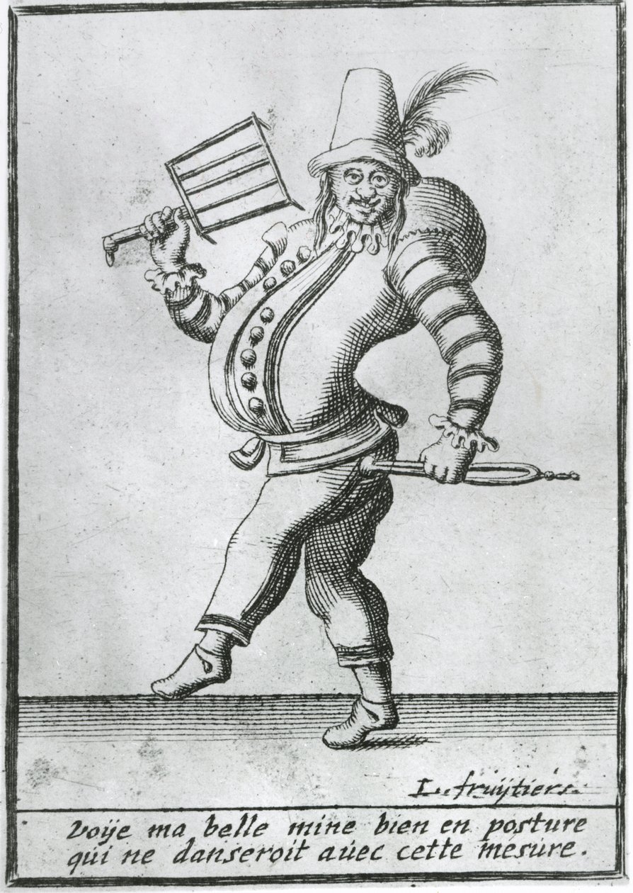 Polichinelle by Lodewyk Joseph Fruytiers