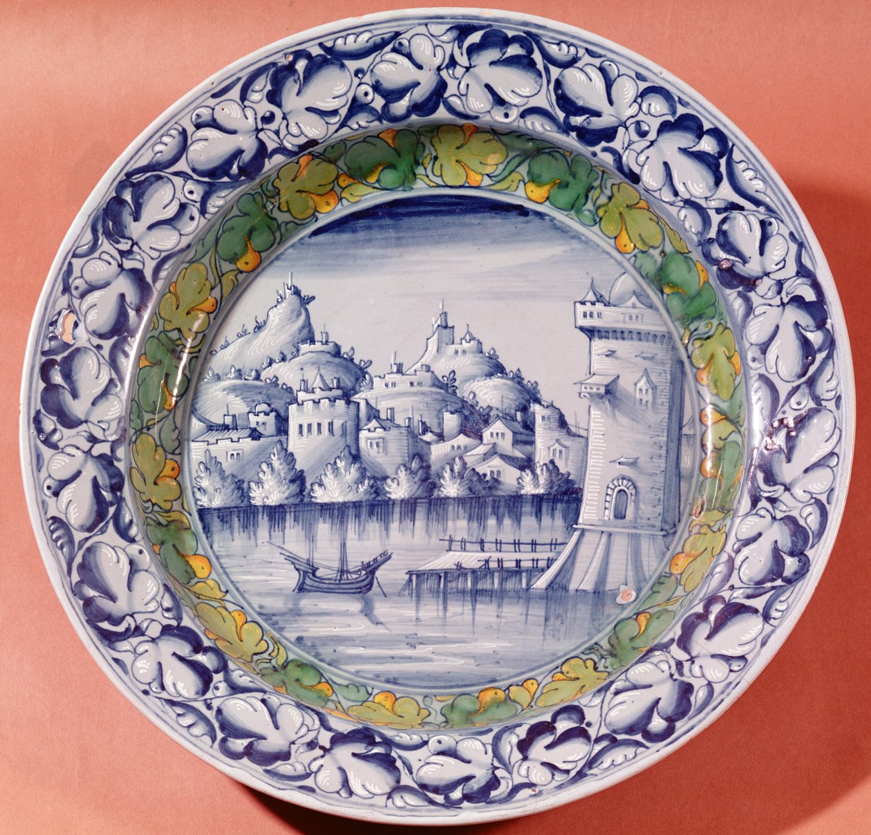 Majolica plate, Venetian by Lodovico da Venezia