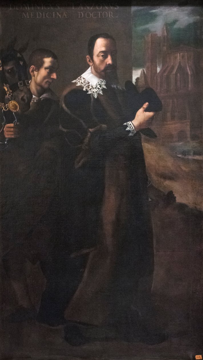 Portrait of Domenico Lanzoni by Lodovico (attr. to) Carracci