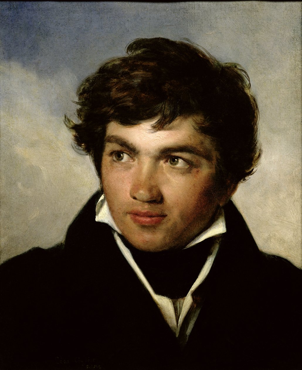 Portrait of Achille-Etna Michallon, c.1818-19 by Léon Cogniet