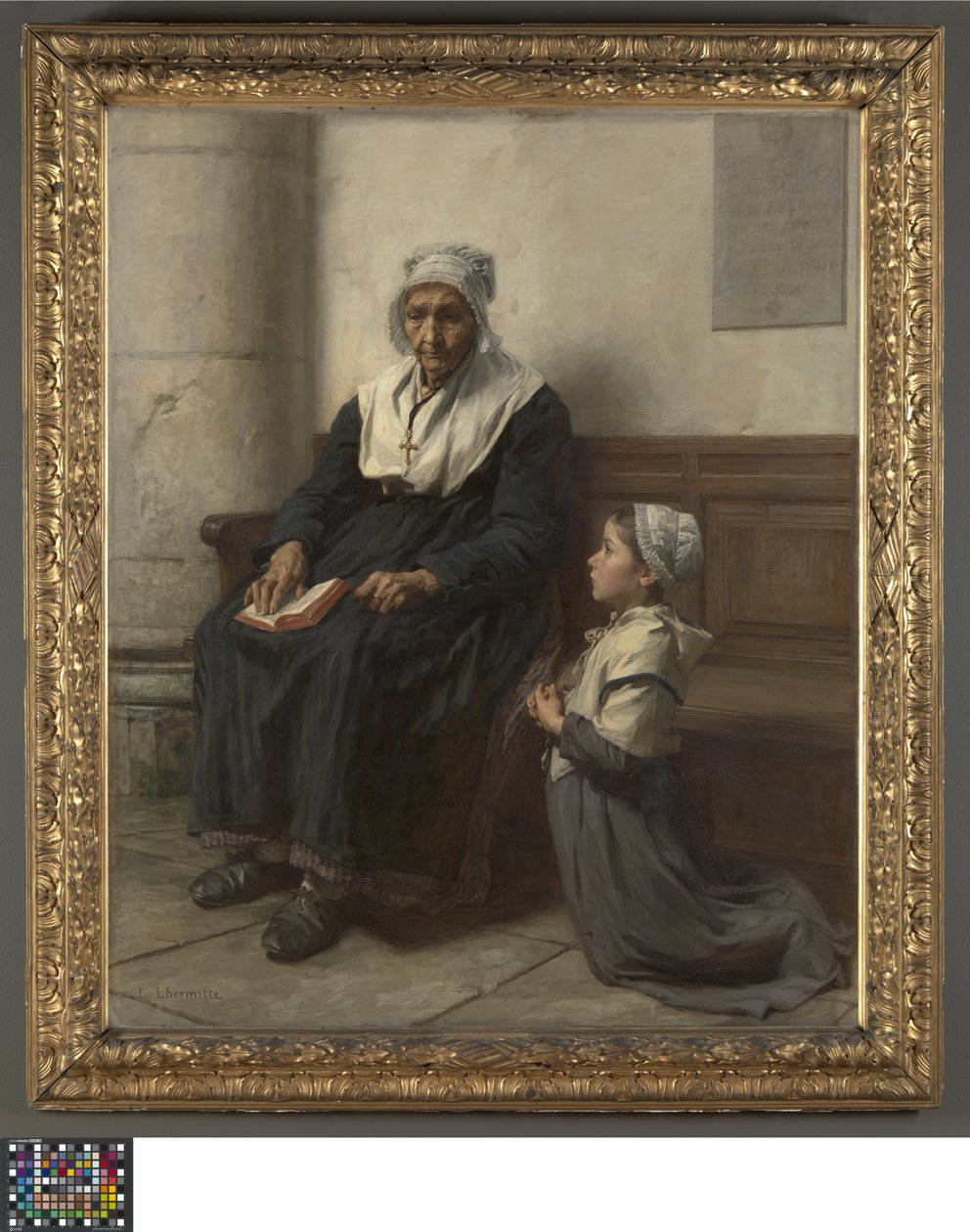 The Grandmother by Leon Augustin Lhermitte