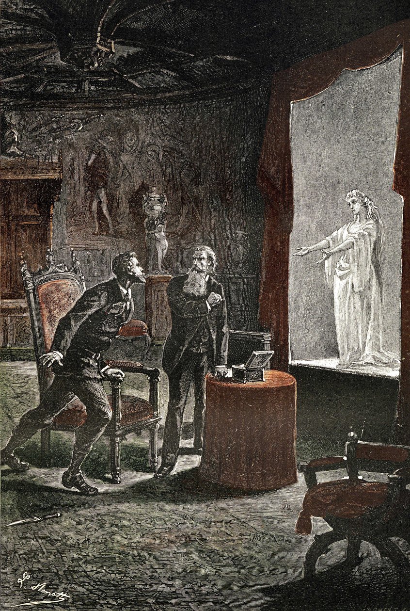 Illustration of Jules Verne