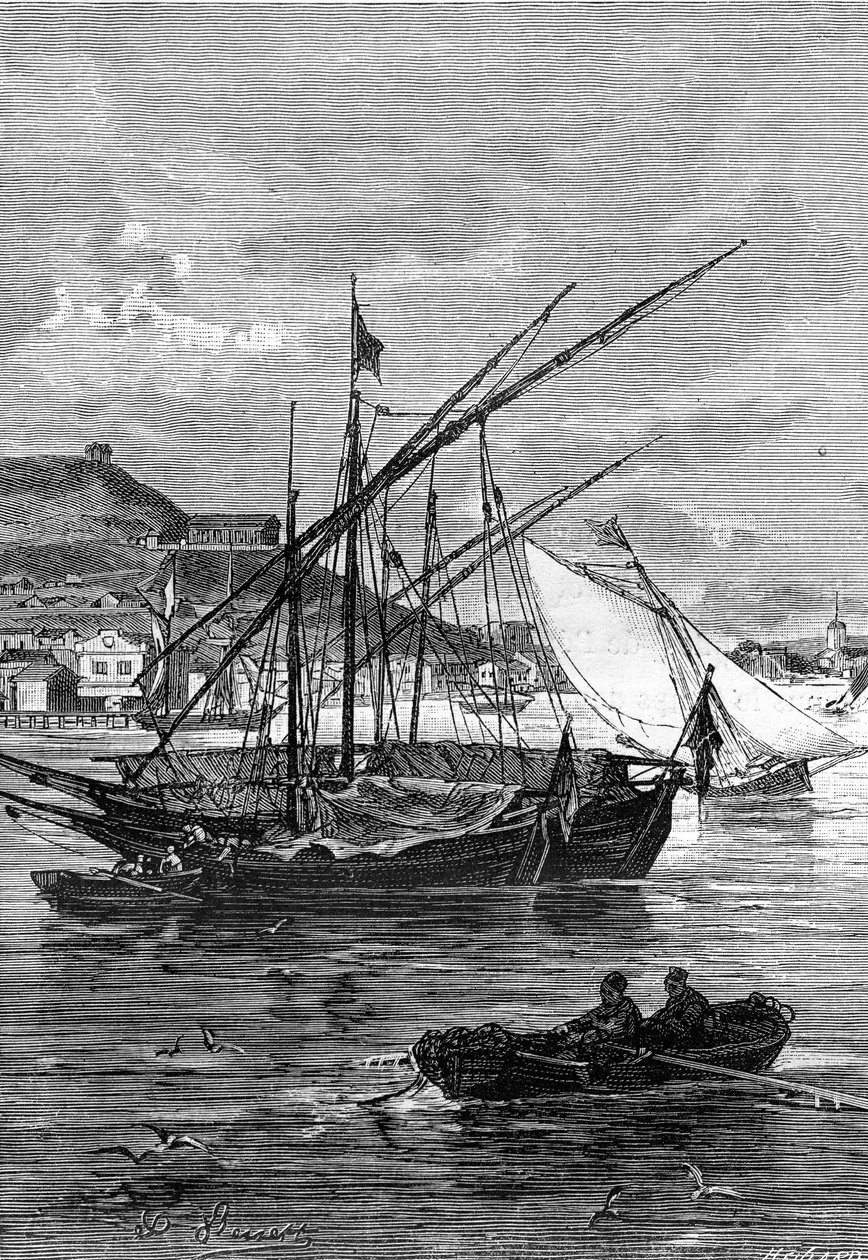 Illustration of Jules Verne