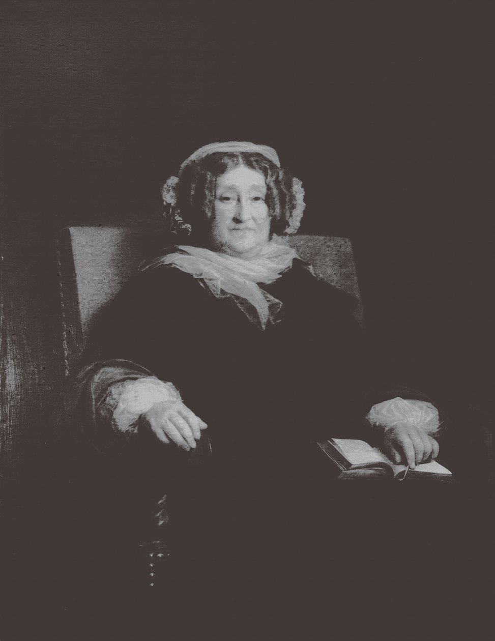 Portrait of Madame Clicquot, Between 1851 and 1860 by Léon Cogniet