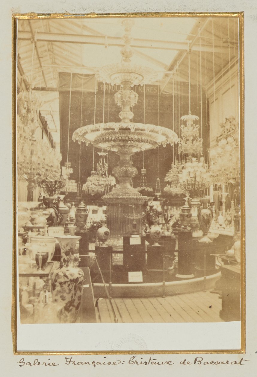 Galerie Française. Cristaux de Baccarat (No. 2) by Léon and Lévy
