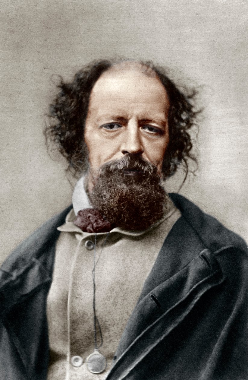 Alfred, Lord Tennyson, Poet Laureate of the United Kingdom by London Stereoscopic and Photographic Co