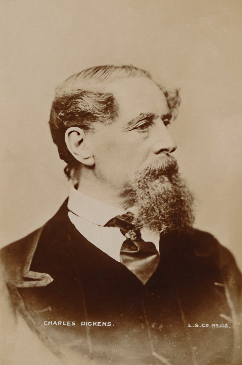 Charles Dickens, 1867 by London Stereoscopic and Photographic Co